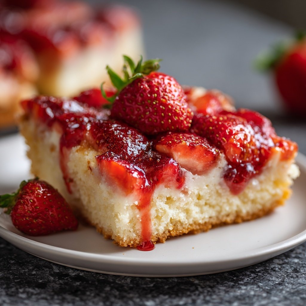 Erdbeerkuchen Vom Blech