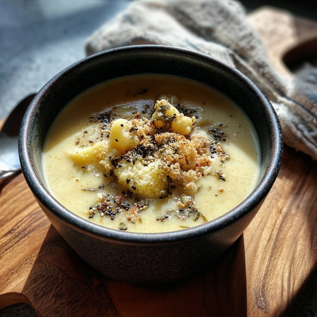 Blumenkohl Suppe Mit Kartoffeln