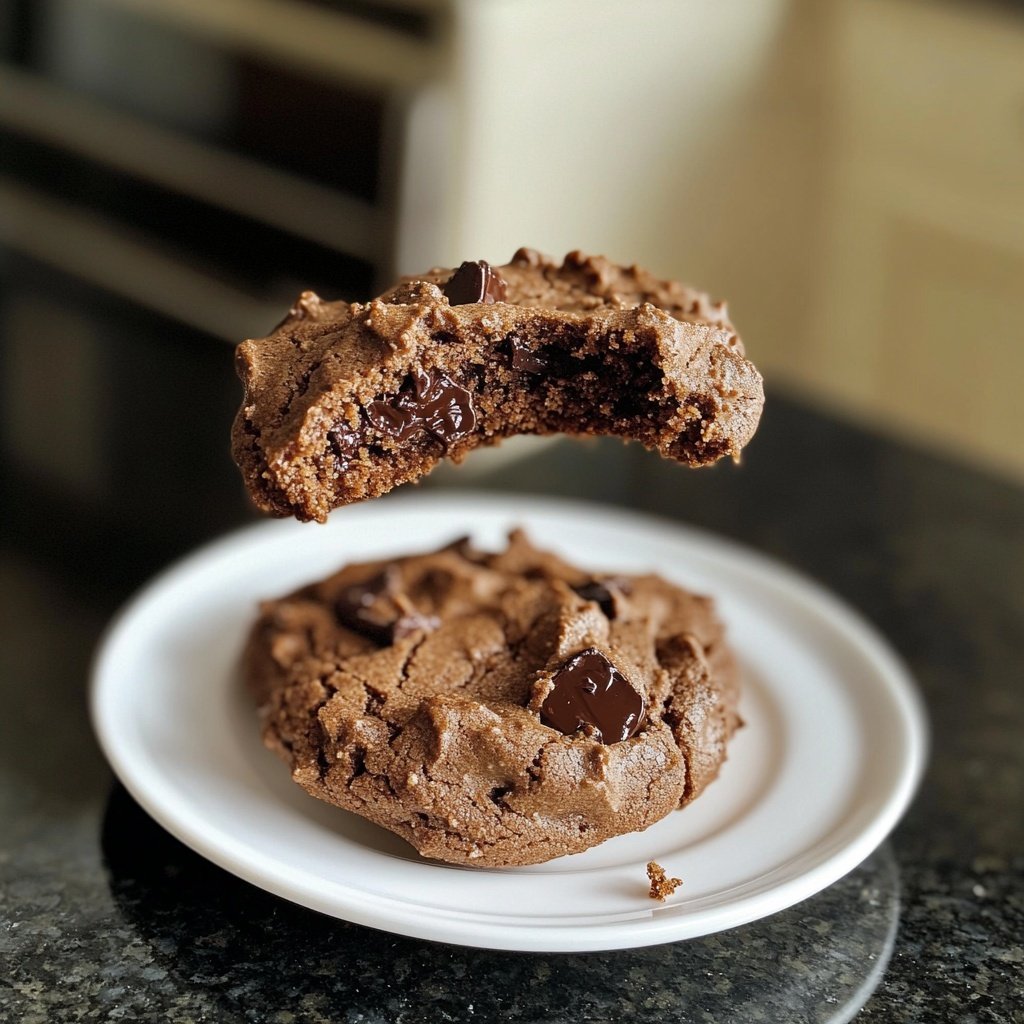 Schoko Cookies – vegan, glutenfrei, fruchtgesüßt