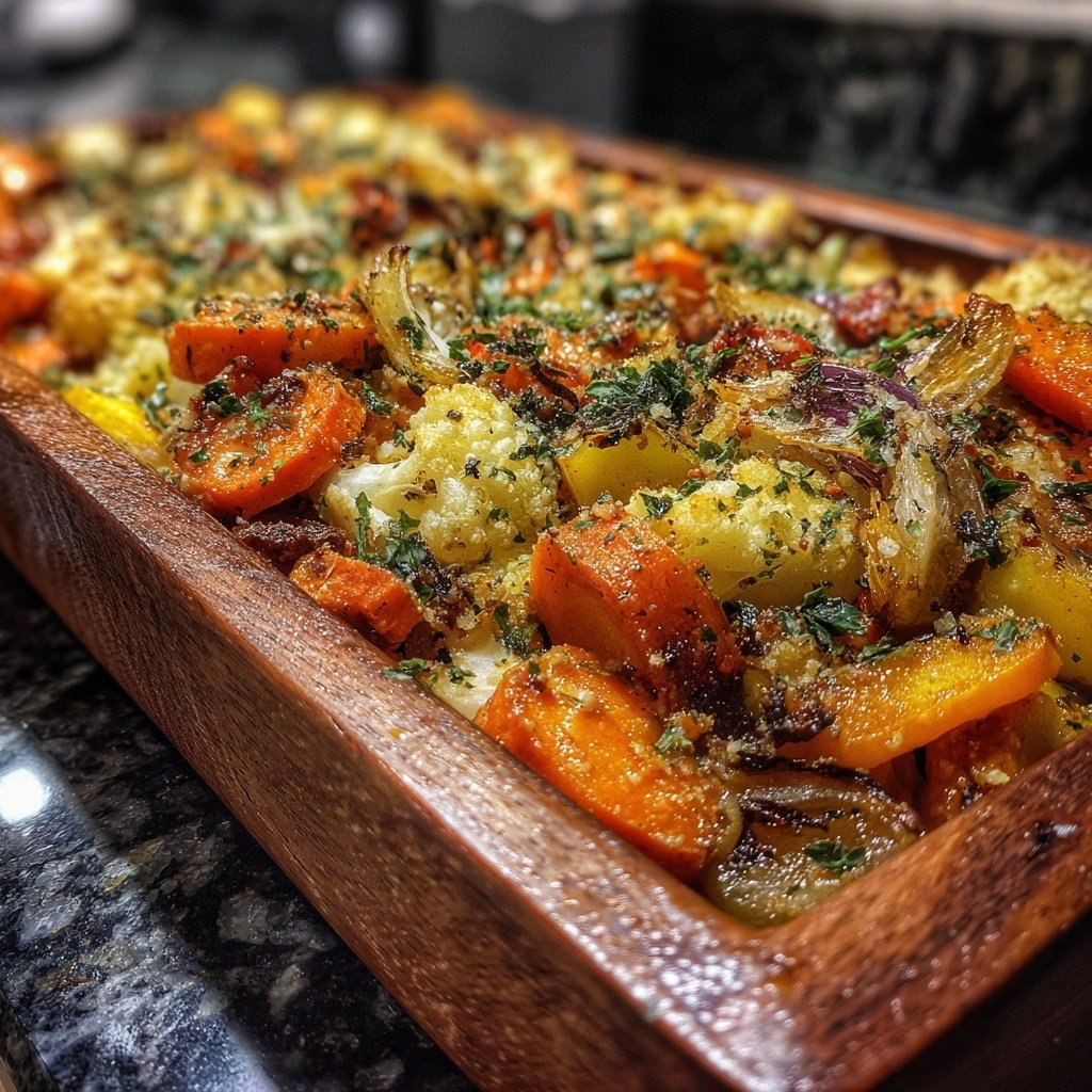 Kalorienarmes Ofengericht Mit Gemüse