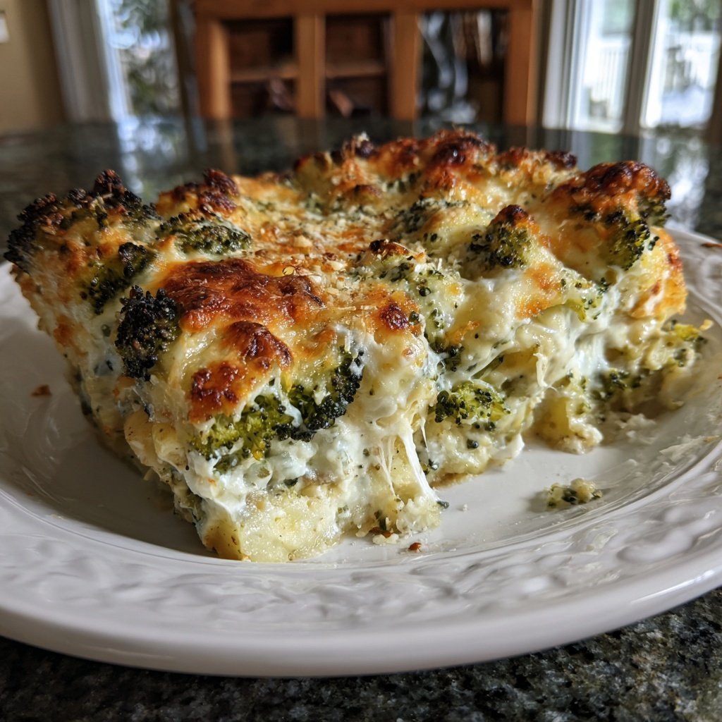 Brokkoli Kartoffel Auflauf Leicht
