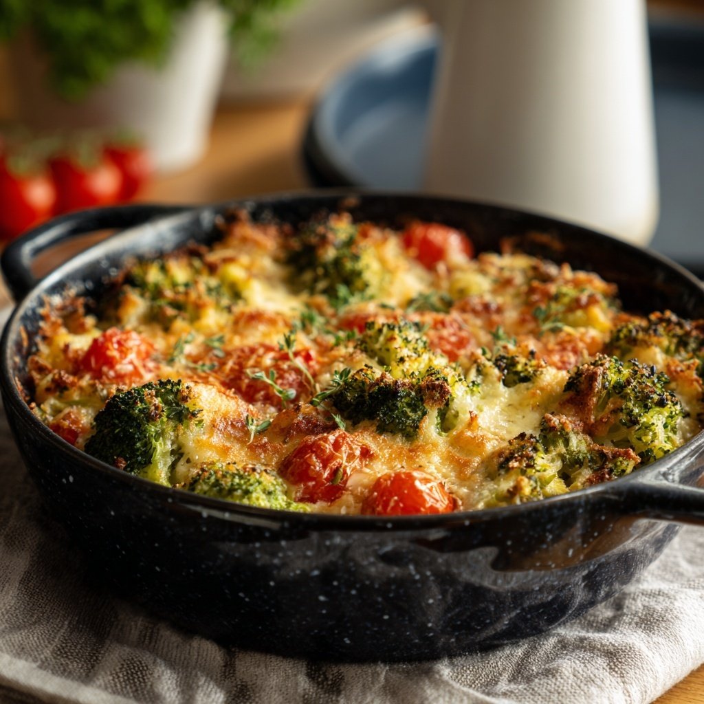 Brokkoli Auflauf Mit Tomaten