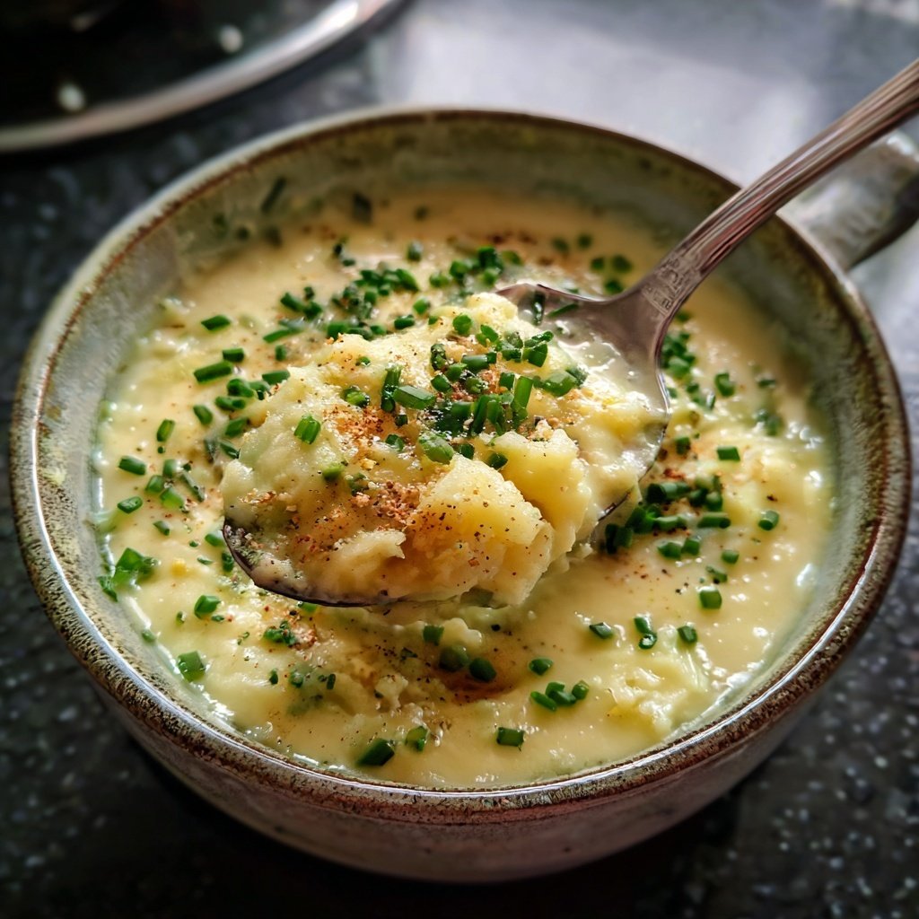 Blumenkohl Käsesuppe