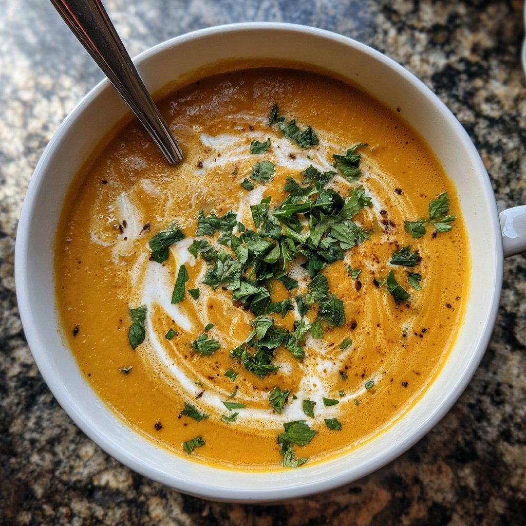 Karotten Kokos Suppe